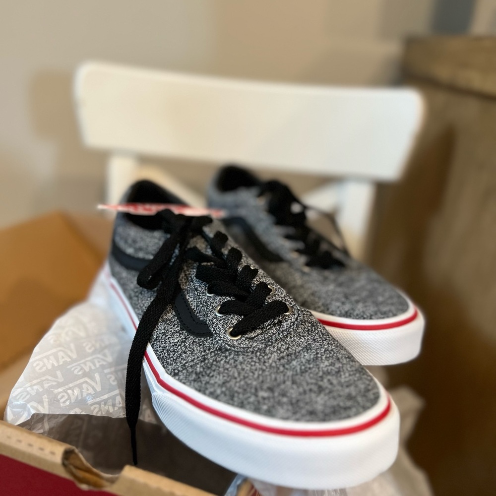 Youth Boys NWT and box Vans shoes
